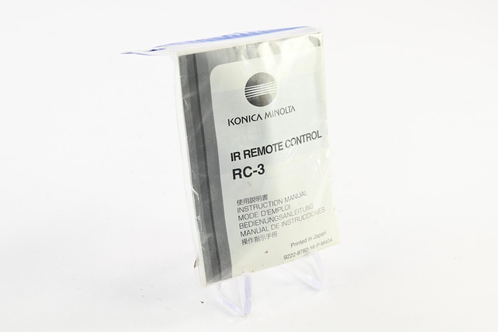 Minolta RC-3 WIreless Infrared Remote Control #G749