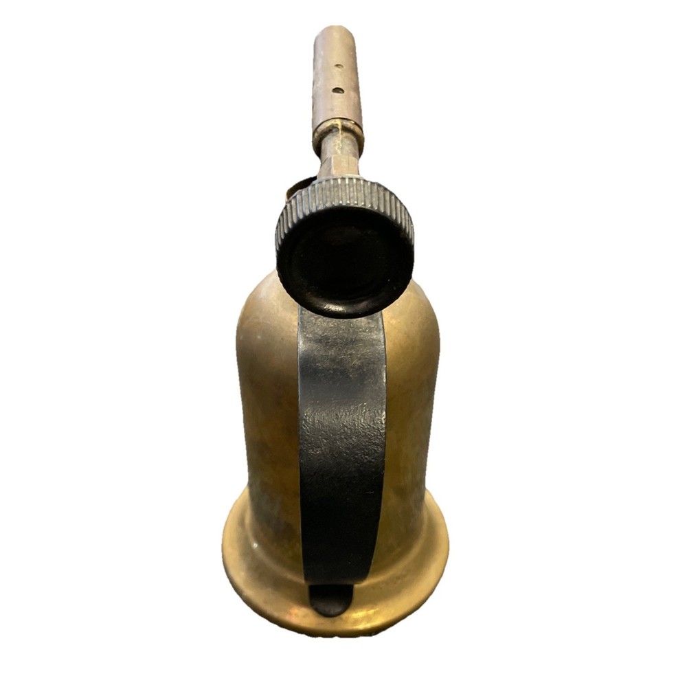 Vintage Brass Blow Torch Display