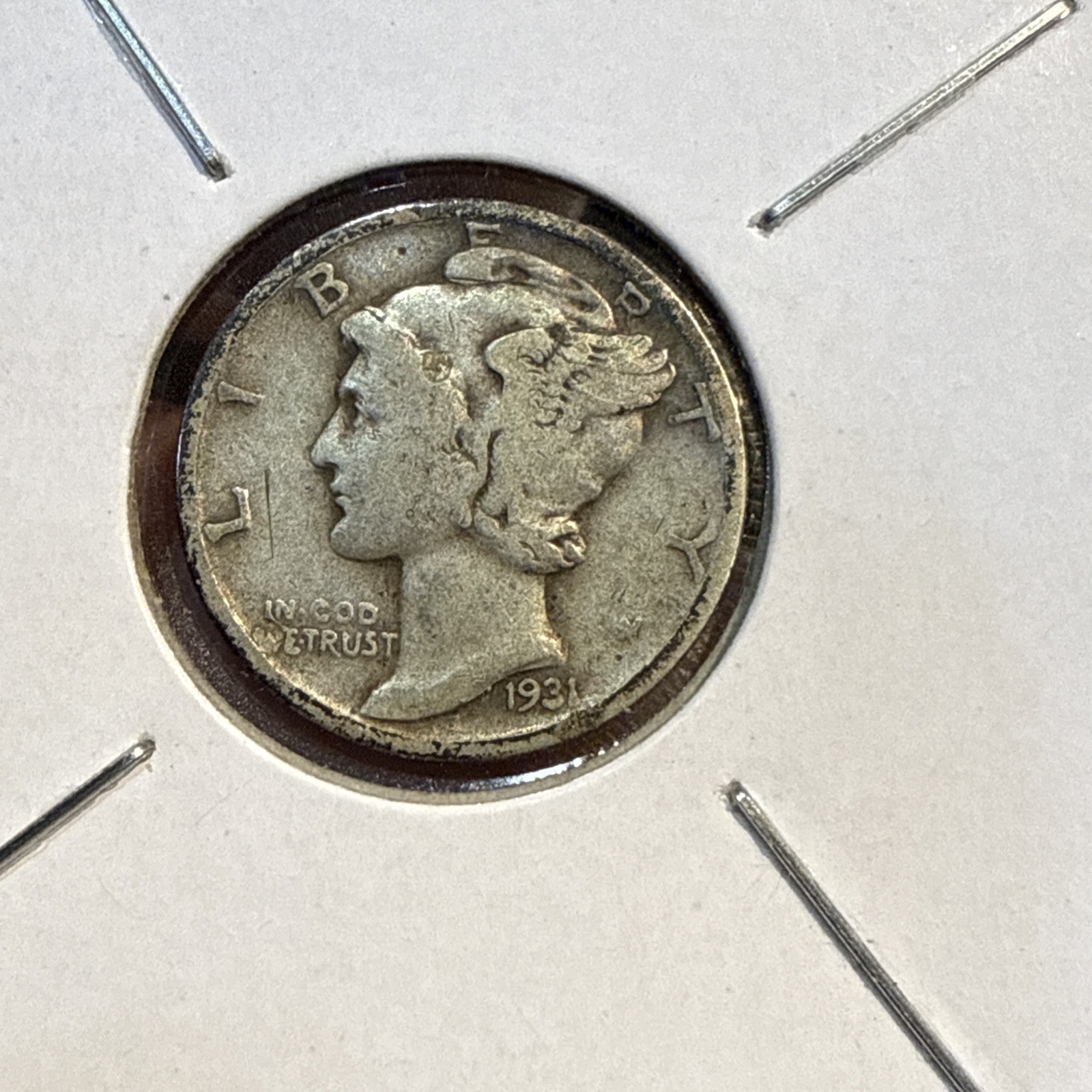 1931 s mercury dime