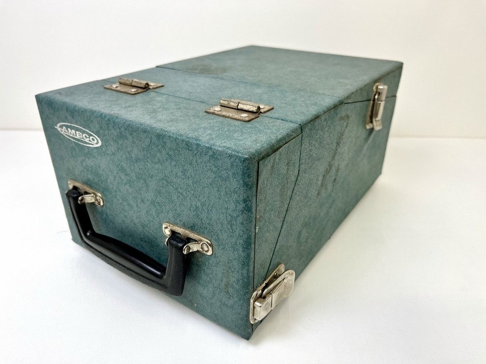 Vintage AMBCO 610 Otometer Audiometer w/ Case, Headset & Papers – Untested