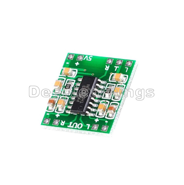 3PCS PAM8403 Audio Module 2 Channel Digital USB Power Class D Amplifier Board 3W