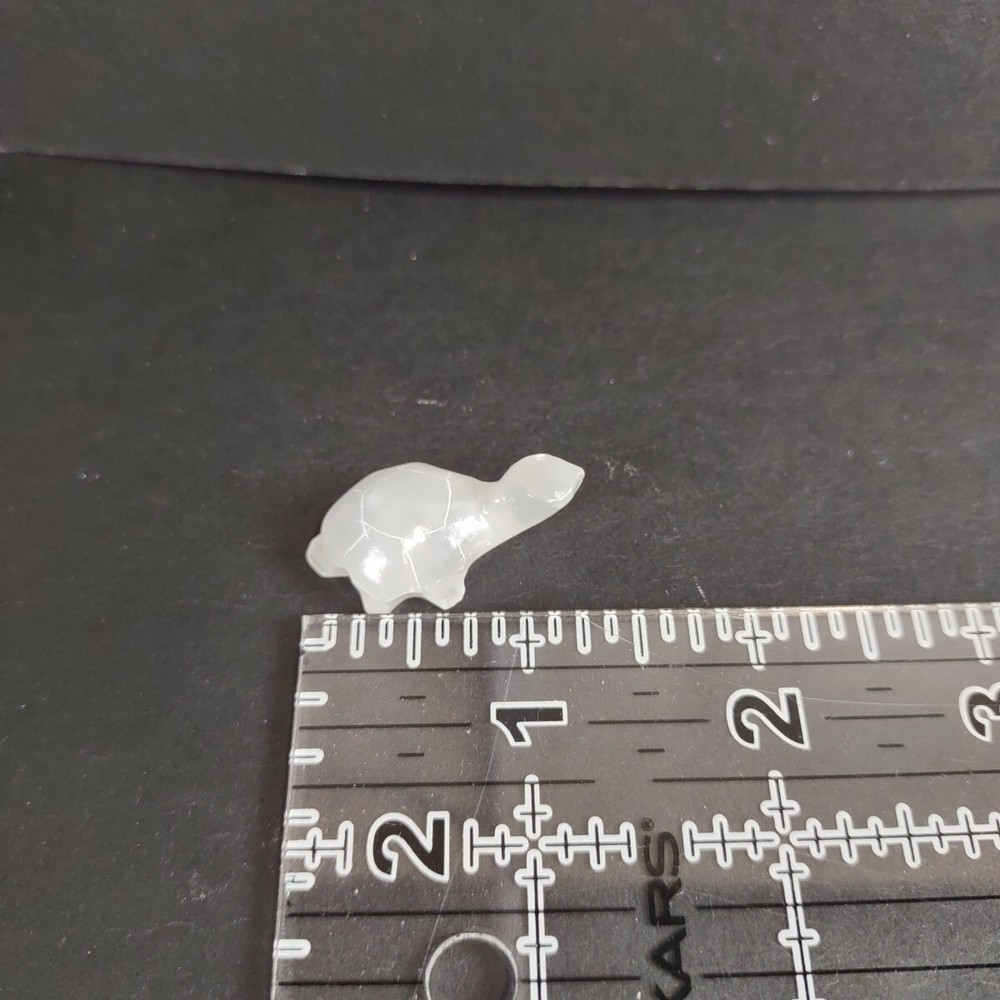 7 TURTLE Figures Carved Onyx Marble Stone from Mexico