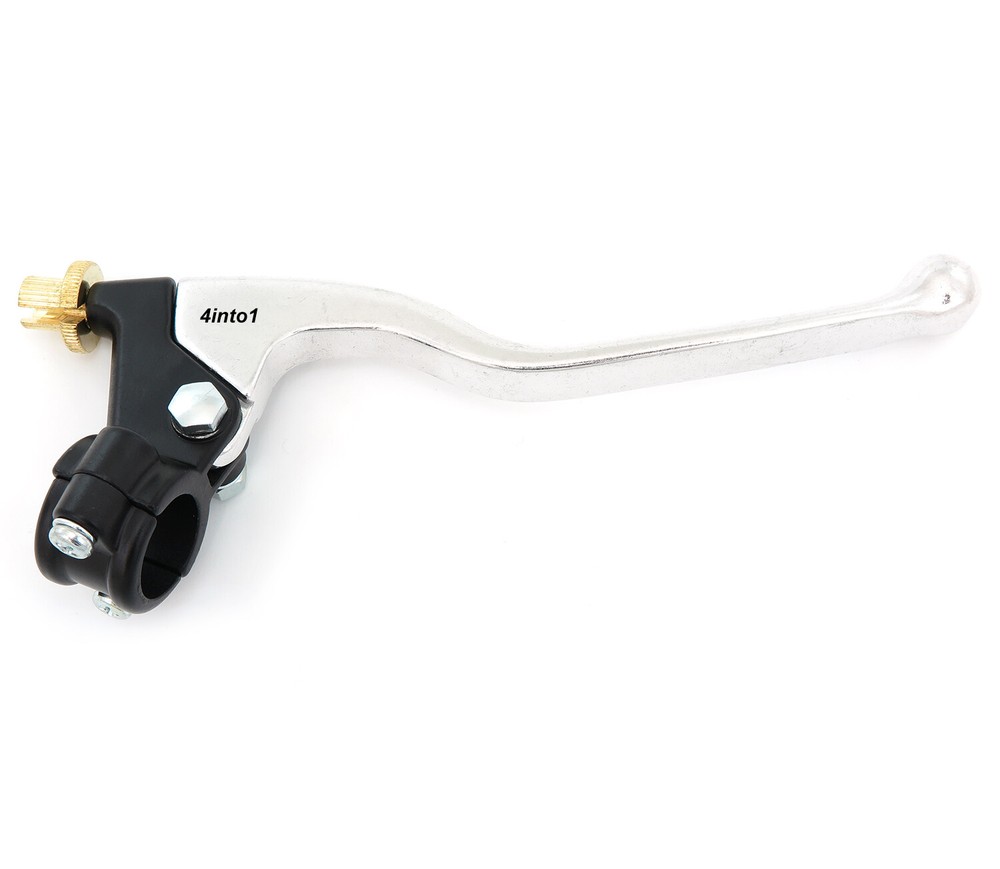 Honda GP Drum Brake Lever Assembly - Black & Chrome - 7/8"