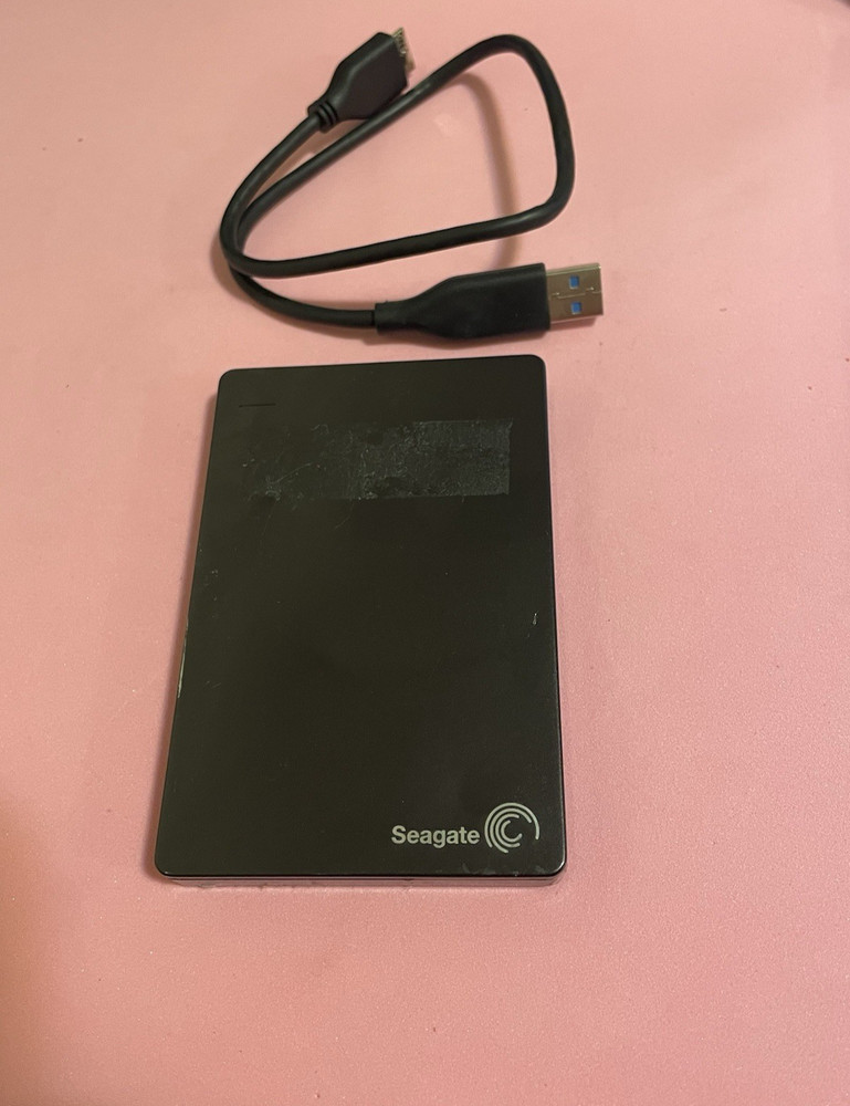 Seagate Backup Plus Slim 1TB External Hard Drive Portable SRD00F1 (WORKING)