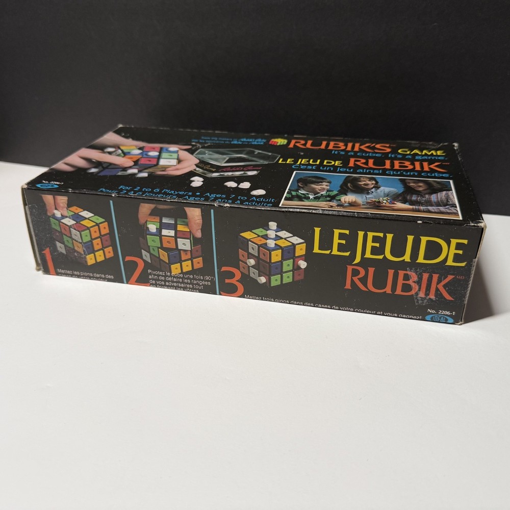 Vintage Rubik's Cube Game