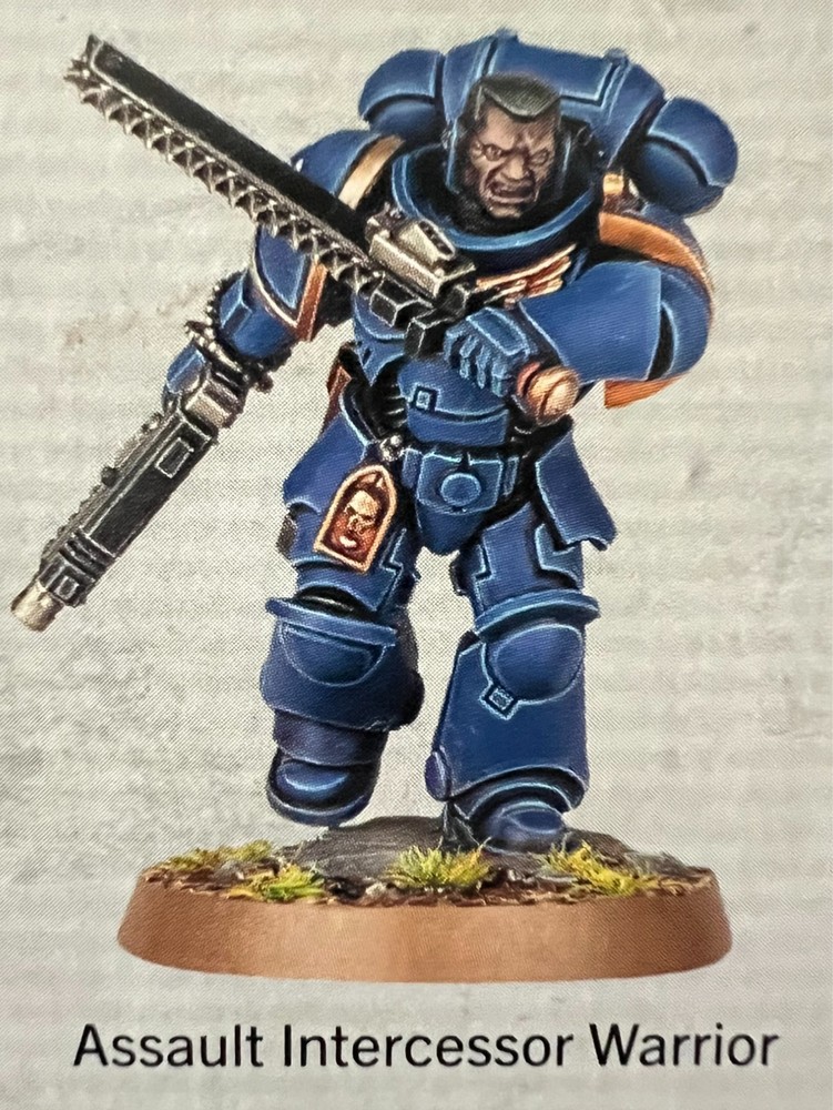 Warhammer 40,000 Kill Team Space Marine Assault Intercessor Warrior