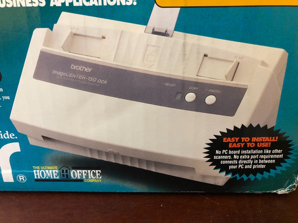 Vintage Brother ImageCenter 150ocr Multi-Function Image Scanner Copier Faxer NOS