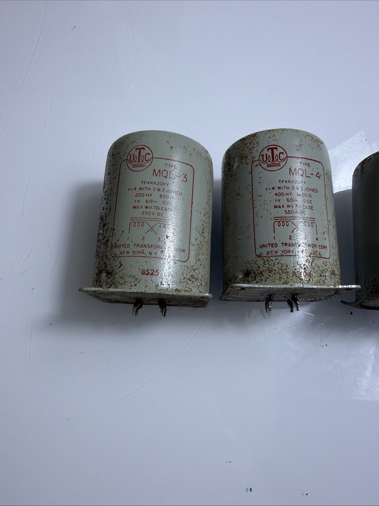 Vintage UTC Transformers MQL Lot