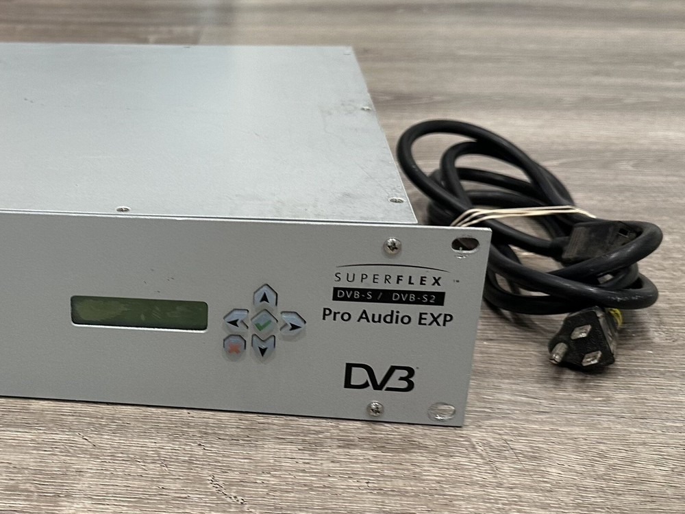 International Datacasting SFX4104FR SuperFlex DVB-S Pro Audio Exp DV3 92084590