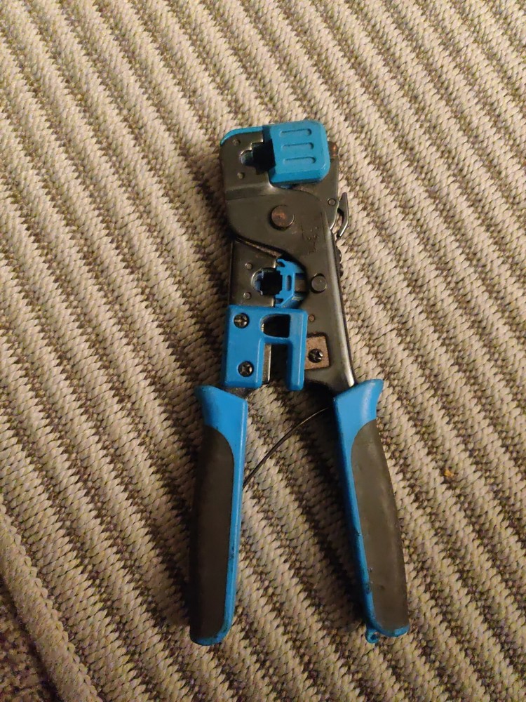 IDEAL TeleMaster RJ-45/RJ-11 Kit Termination Crimp Tool 33-700 Modular Plug