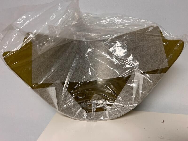 MSA 10006024 Defender Medium Green Arc Shield Faceshield Visor NEW