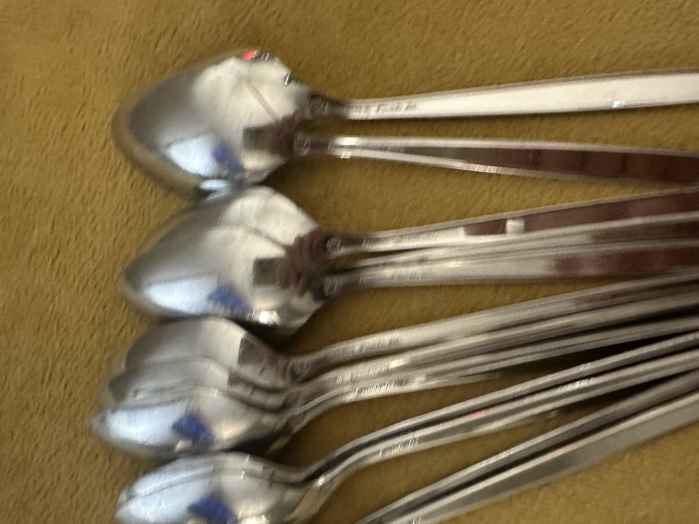 (12) Teaspoons Oneida MELISSA Stainless Flatware