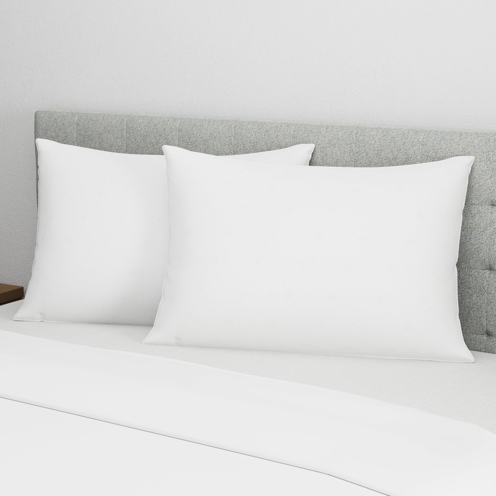 Total Allergy Defense Bed Pillows, Standard/Queen (2 Pack)