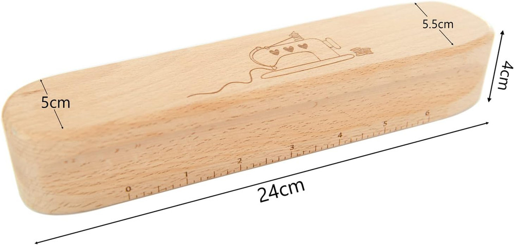 Hardwood Tailors Clapper Multi-Purpose Sewing Tool for Sewing, Quilting, Ironing