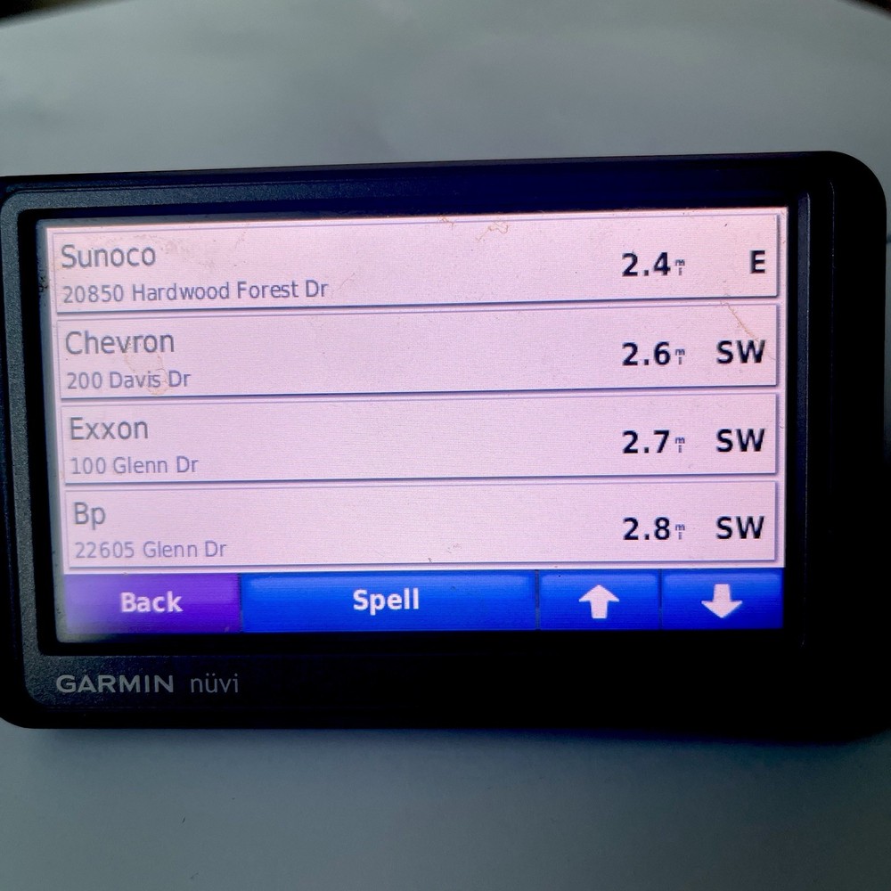 GARMIN NUVI 265 W Nav System With Box & Quick Start Guide Tested Works! AS IS!