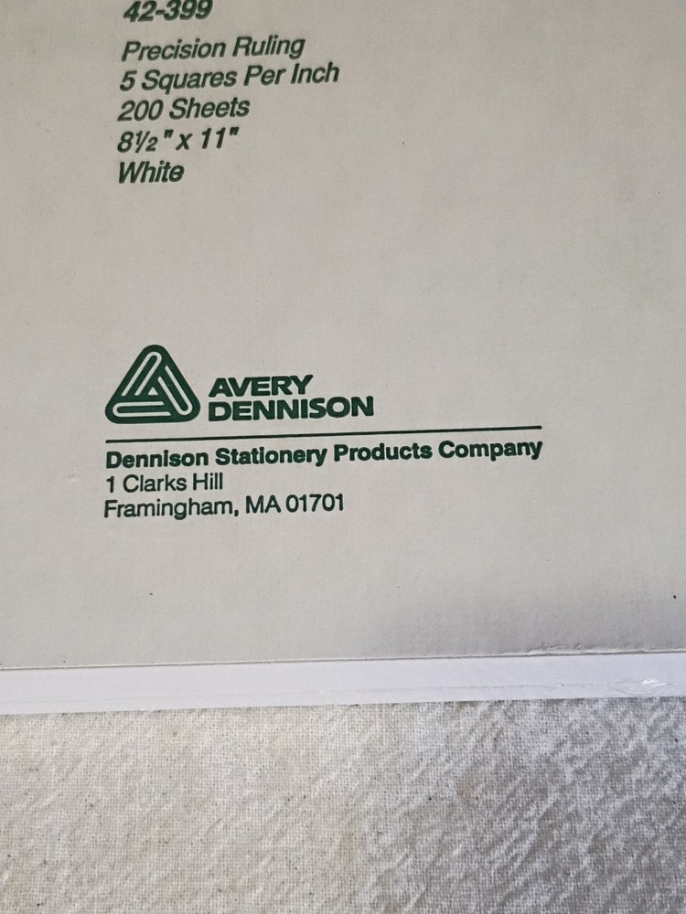 National Brand Earth Smart Engineering Computation Pad 200 Sheets