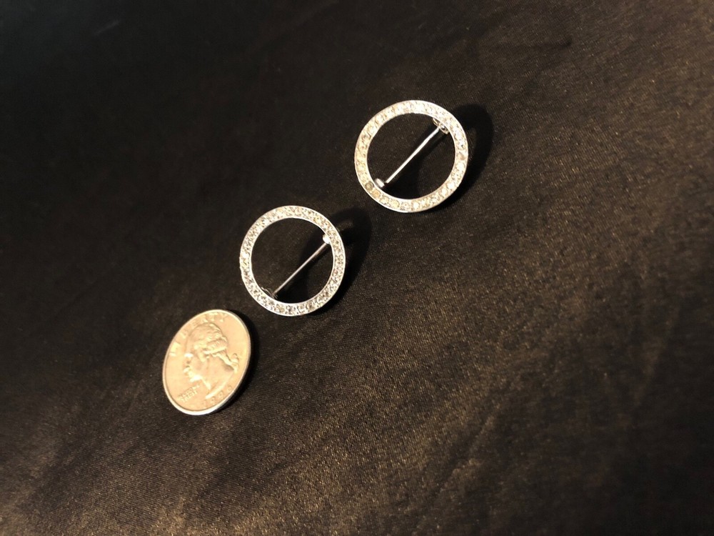 Pins. Vintage Rhinestone.