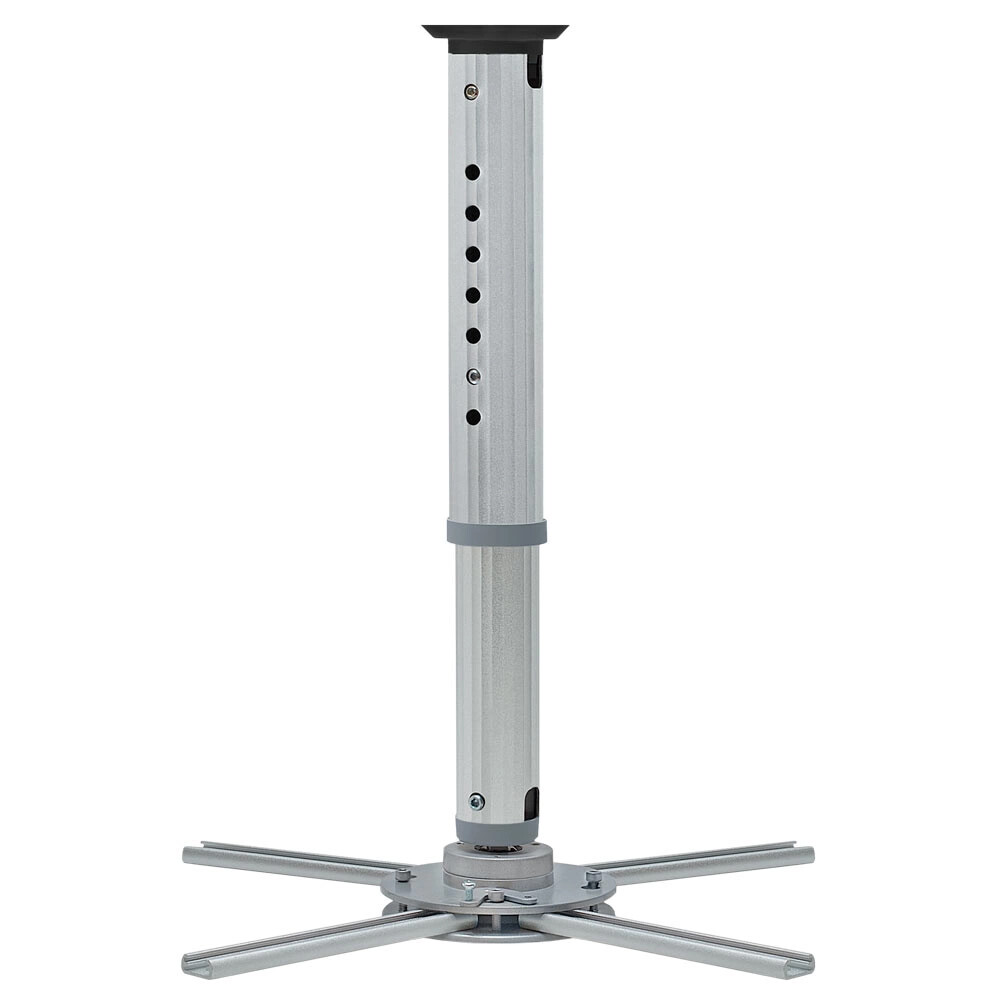 Adjustable Ceiling Projector Mount Bracket Max 44 lbs Tilt + 360 Degree Swivel