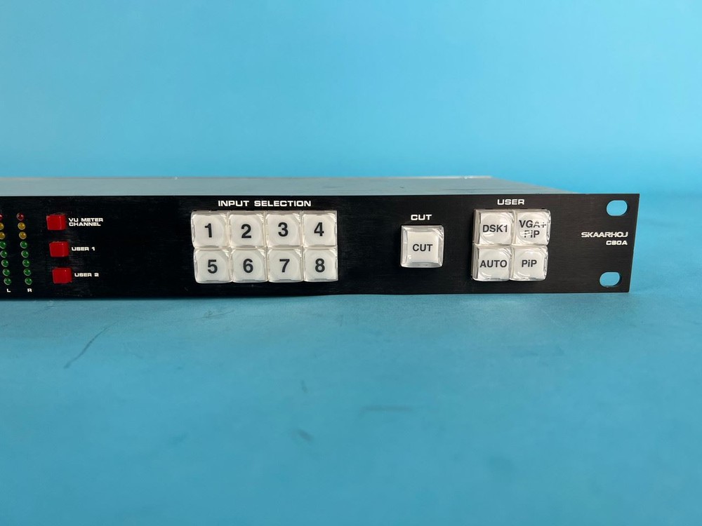 SKAARHOJ C90A CONTROLLER: audio integration |010-6129240