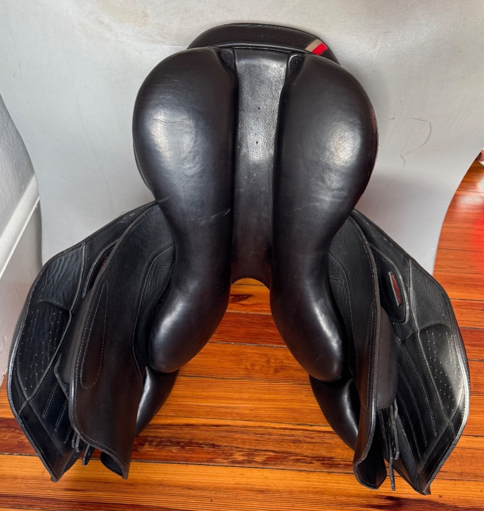 17.5" Erreplus CA Saddle - 2019 - Wool Flocked - Fully Adjustable - SL Panels!