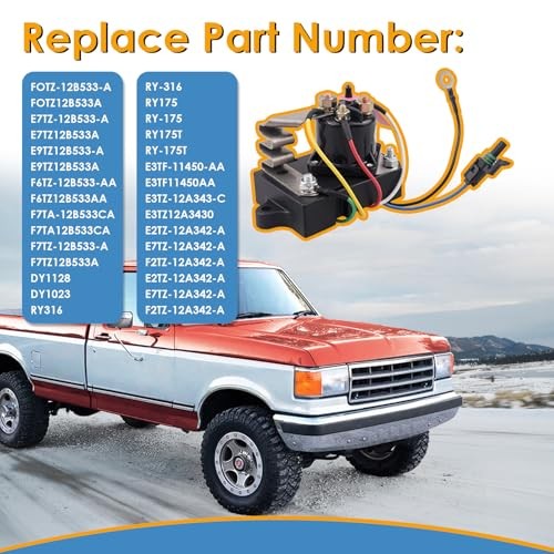 E7TZ-12B533-A Glow Plug Module Controller, Glow Plug Controller Relay,