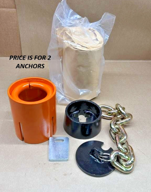 2 Floor Anchor Pot FRAME MACHINE 1 OF BEST ANCHORS REAL 10 TON HOLD HEAVY DUTY