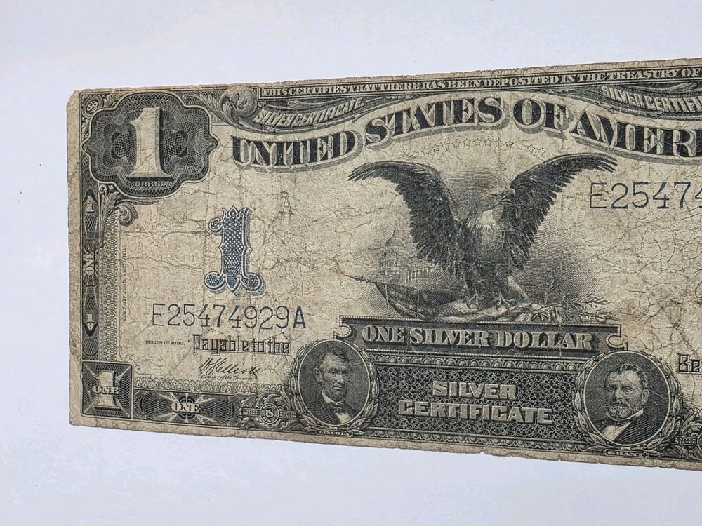 1899 $1 SILVER CERTIFICATE BLACK EAGLE NOTE Fr-235