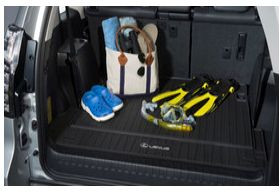 LEXUS OEM FACTORY ALL WEATHER REAR CARGO MAT LINER 2010-2023 GX460 BLACK