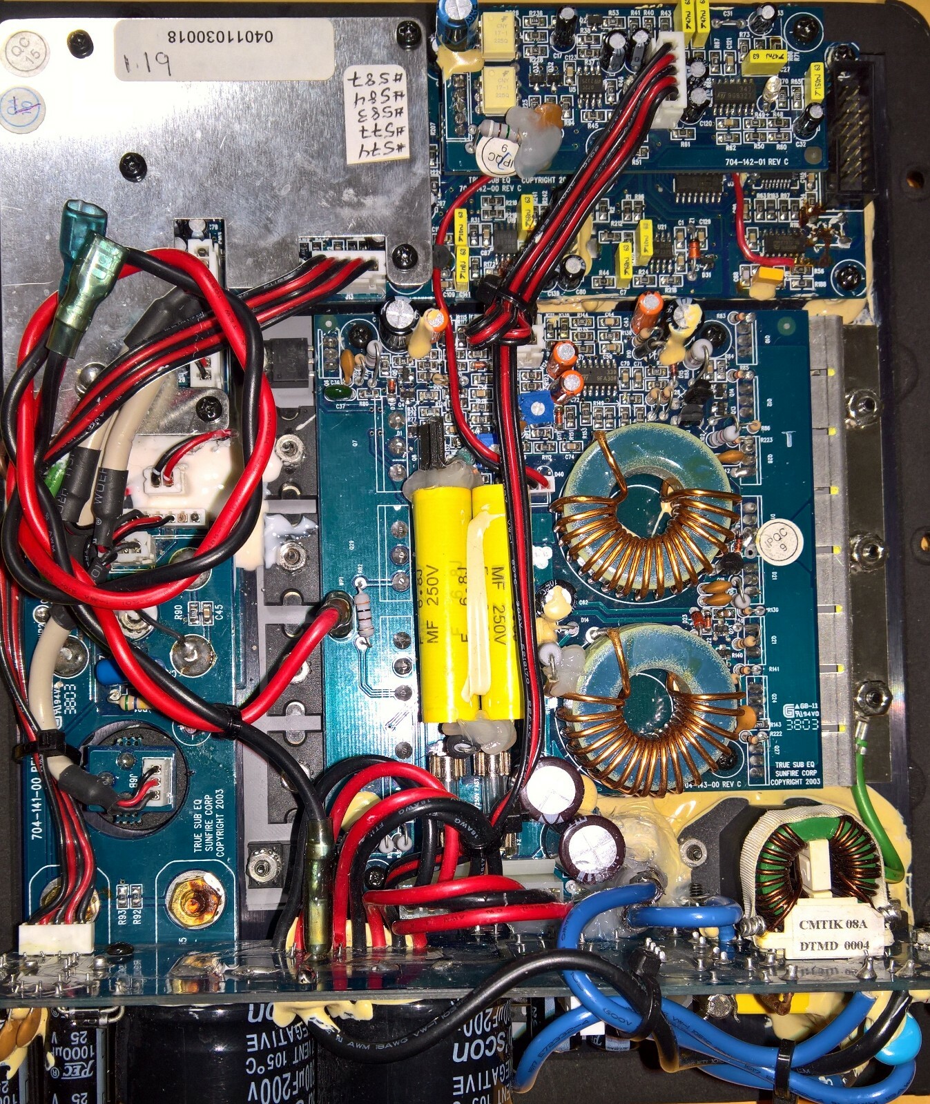 Sunfire True Subwoofer EQ Signature Amp Module, *** REPAIR SERVICE ***