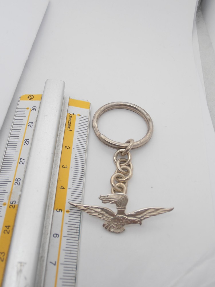 Army Aviation: 925 Silver Keychain Eagle AVES - Pilot Observer