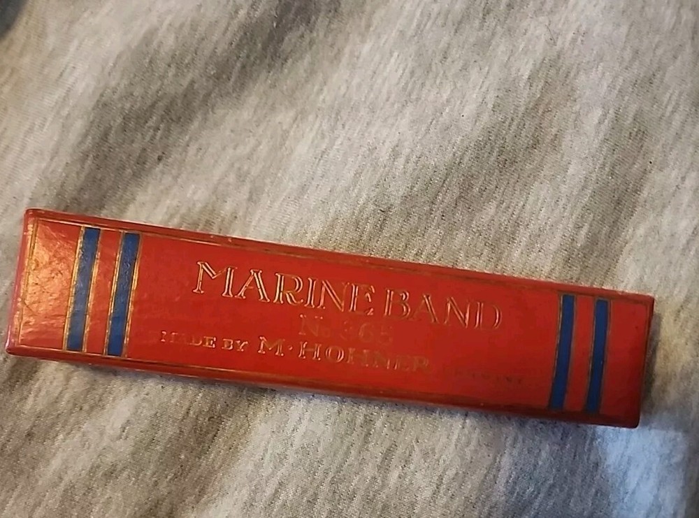 Marine Band M Hohner No 365 Harmonica Germany