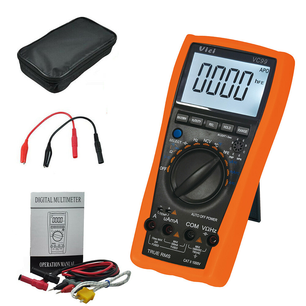 Vici VC99 3 6/7 Auto range digital multimeter voltmeter ammeter METER Backlight
