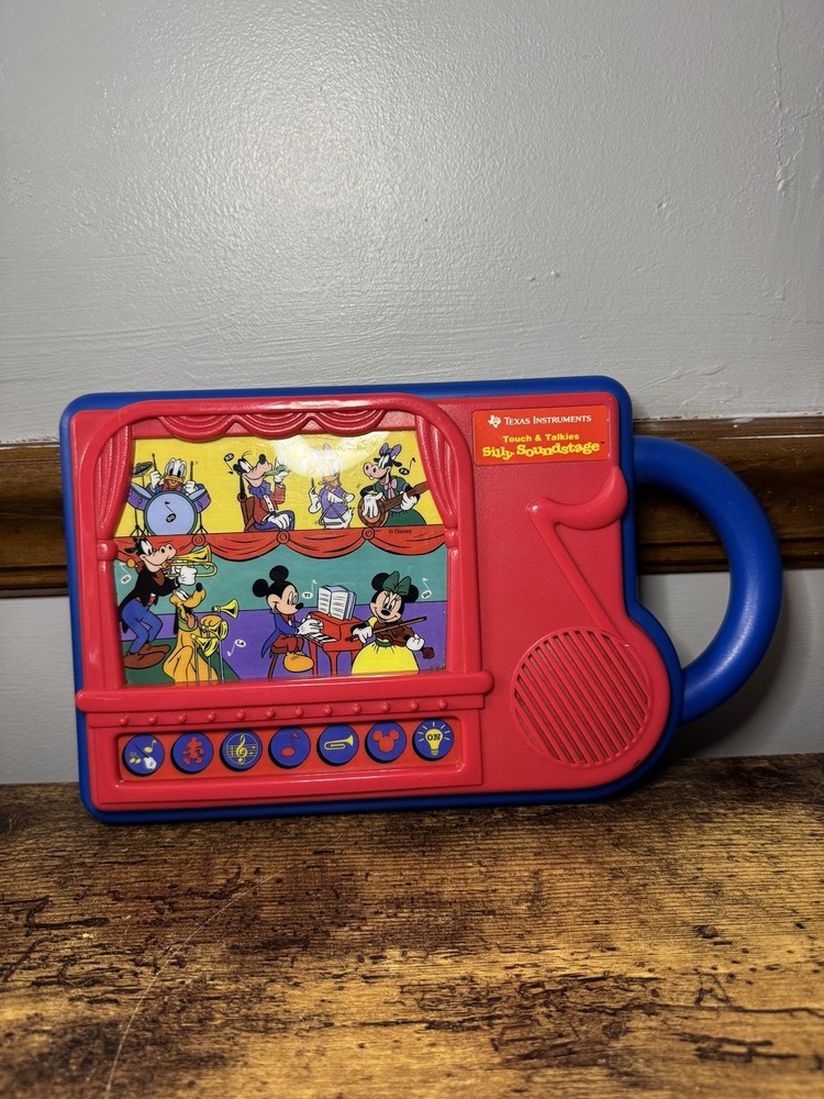 TEXAS INSTRUMENTS TOUCH & TALKIES SILLY SOUNDSTAGE MICKEY MOUSE