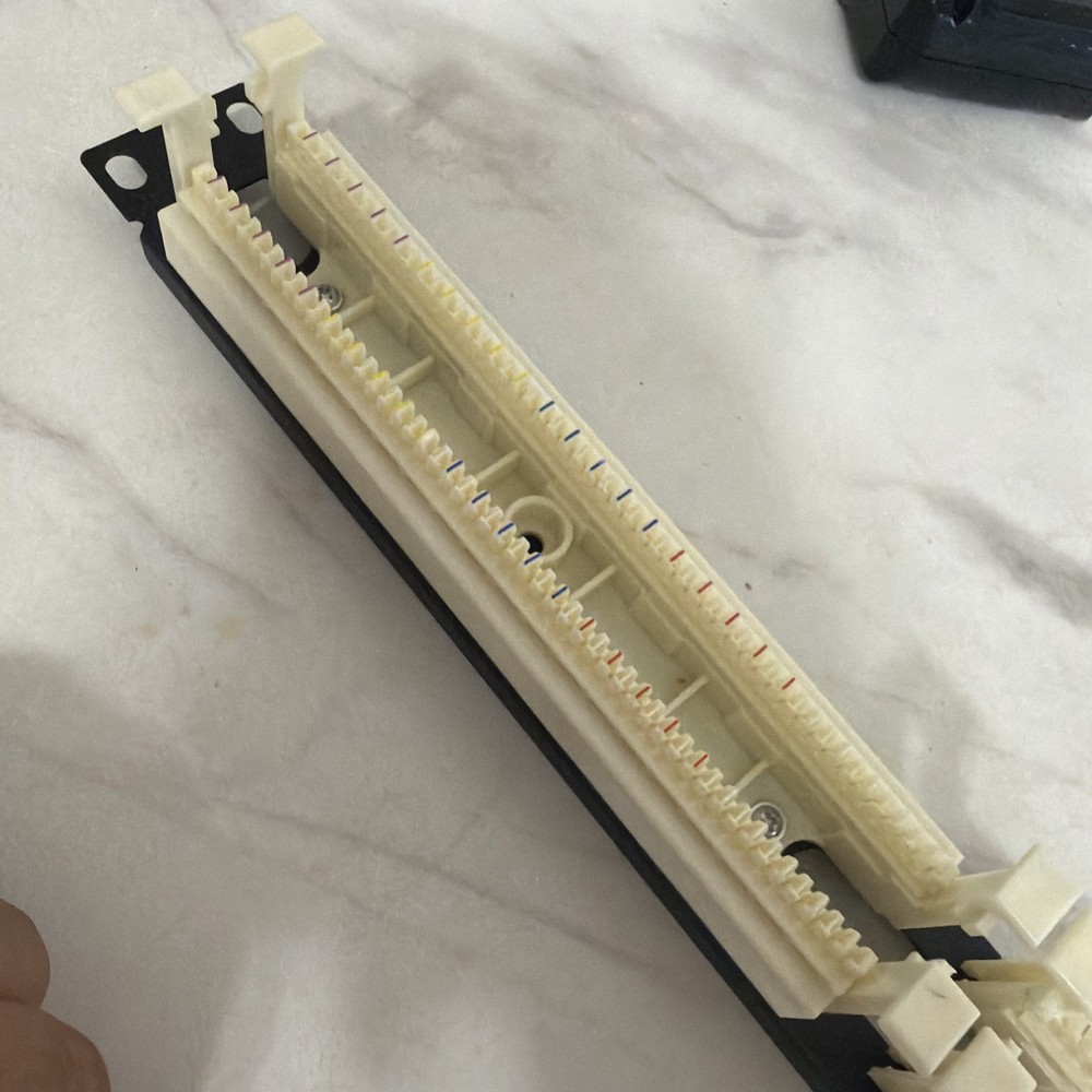 1U 19" 110-type 100 pair Telephone Patch Panel