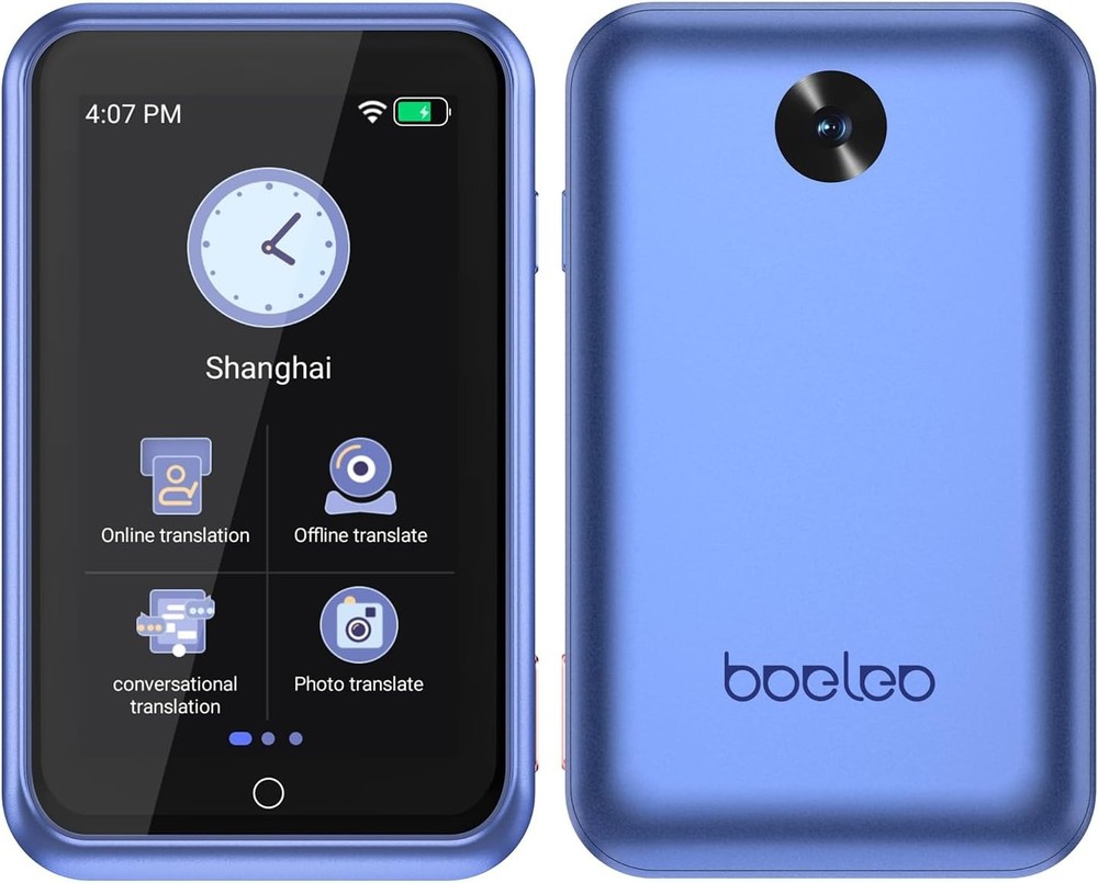 Boeleo Language Translator, 138 Languages Instant Translation Device