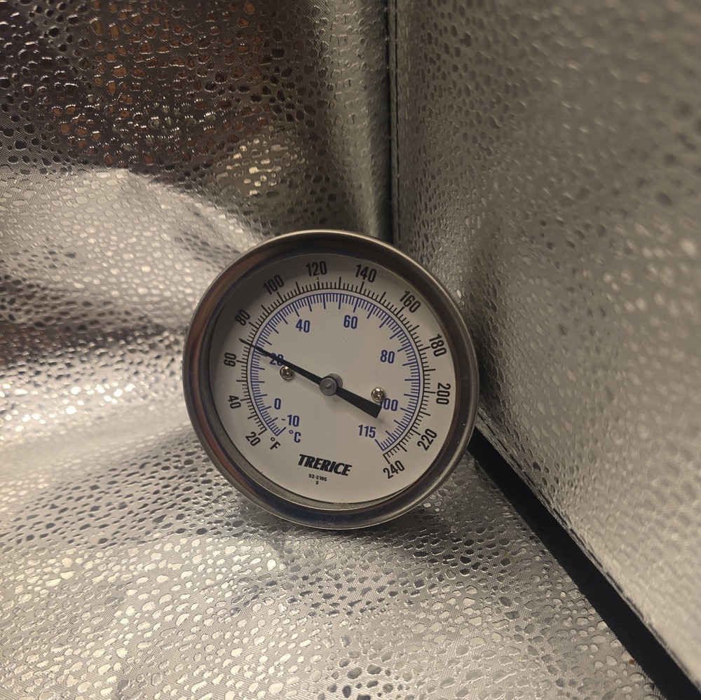 Trerice Bimetal Thermometer 20-240F 2"