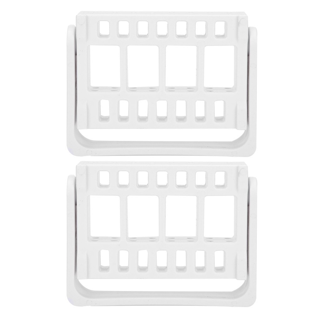 2pcs Nail Drill Bits Holders Practical Storage Stand For Home Professional Use