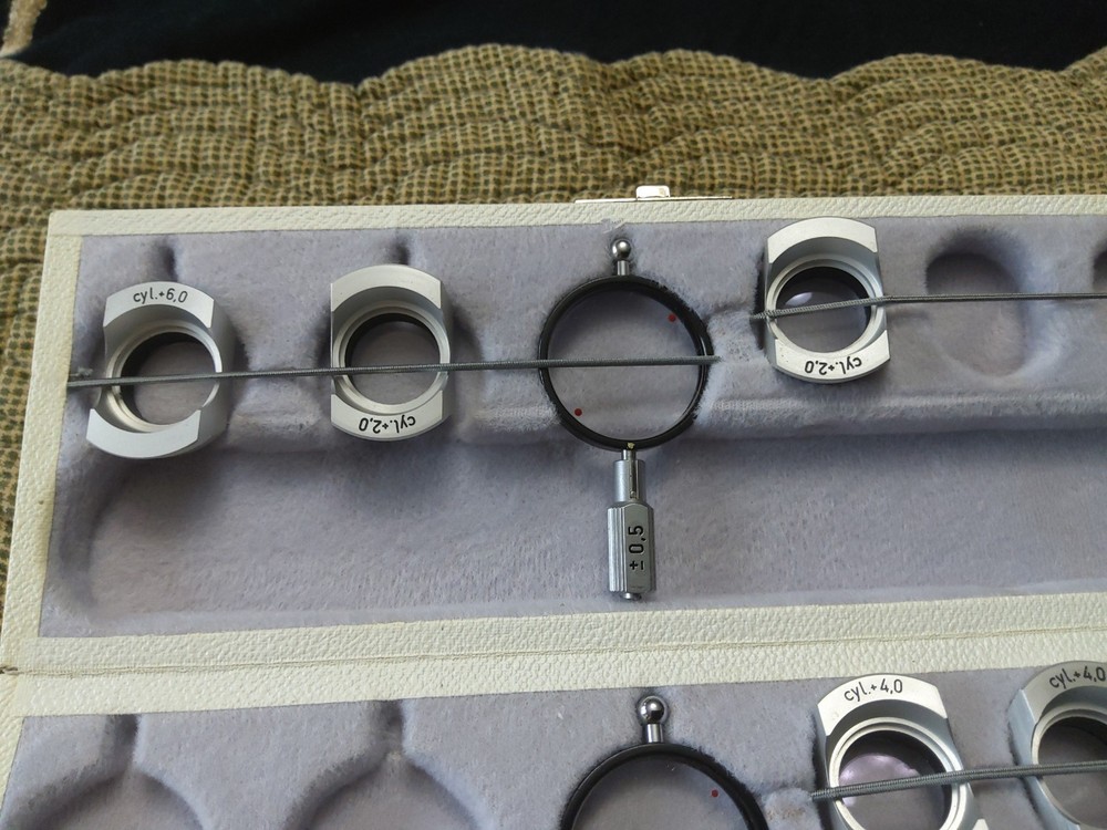 Vintage Rodenstock Vision Testing Equipment
