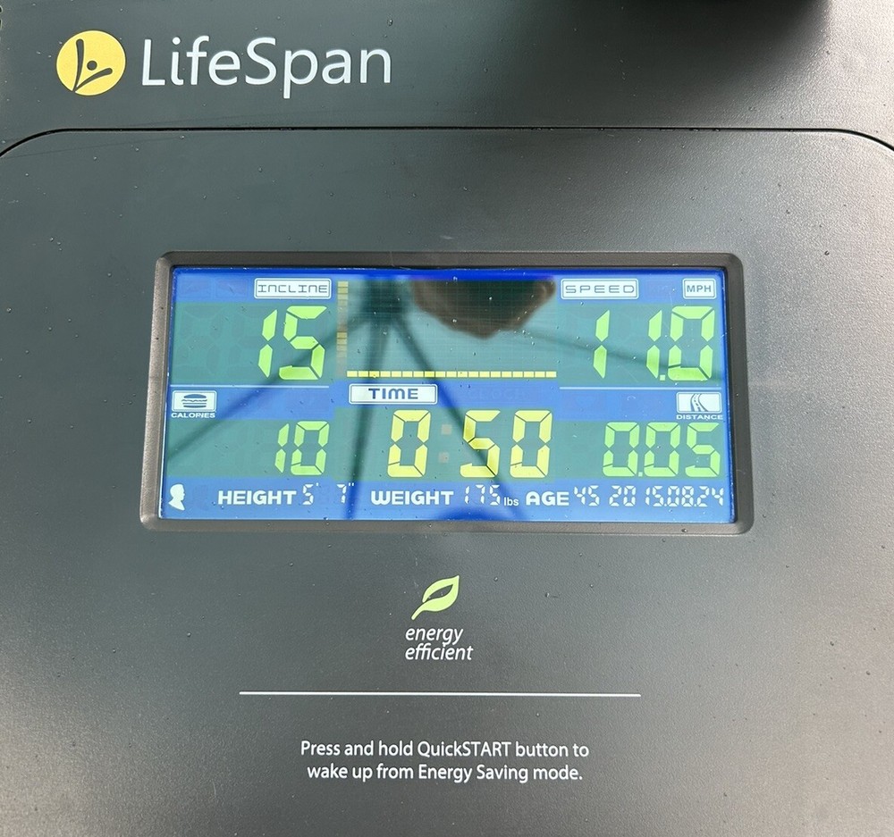 Treadmill LifeSpan TR 1200i Console/Display
