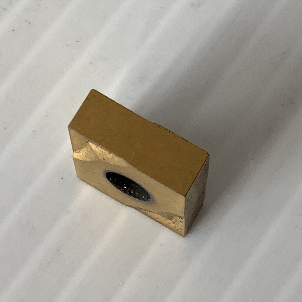 Gold Carbide Turning Insert Diamond Shape Unbranded