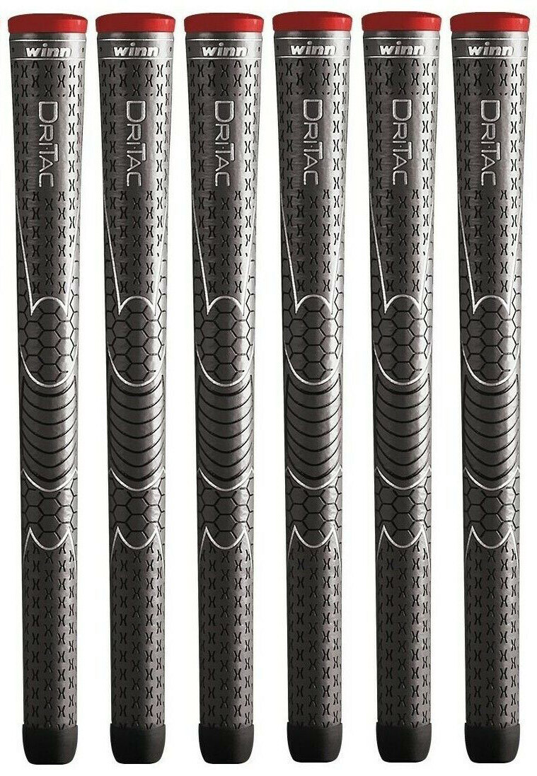 NEW WINN DRI-TAC GOLF GRIP. DARK GRAY. STANDARD SIZE. 5DT-DG.