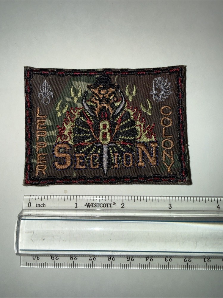 French Foreign Legion LEPPER COLONY 8 Section Commando Afgan War Patch