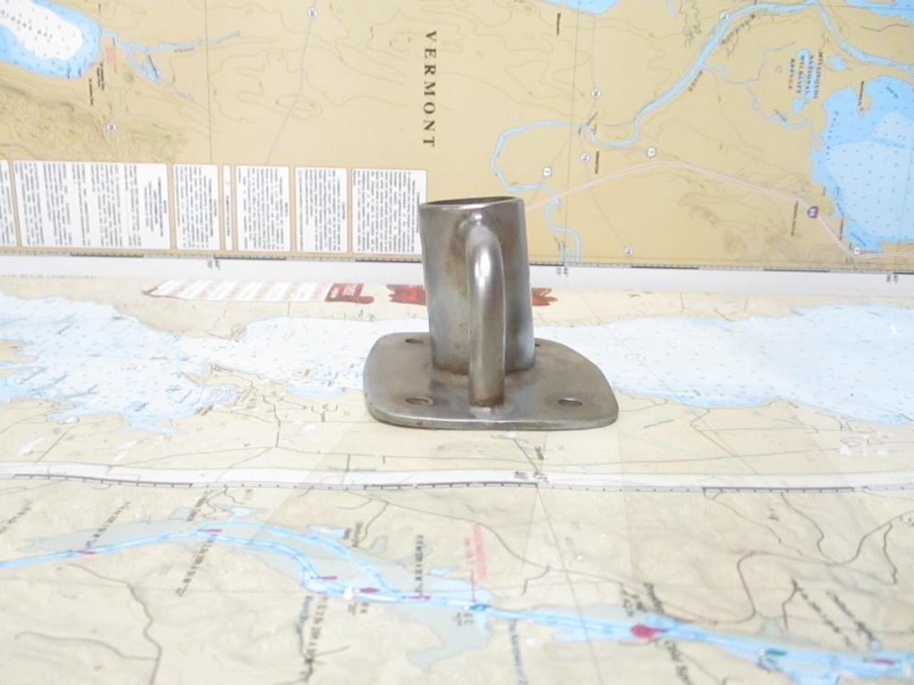 Stainless Steel 10º Stanchion Base