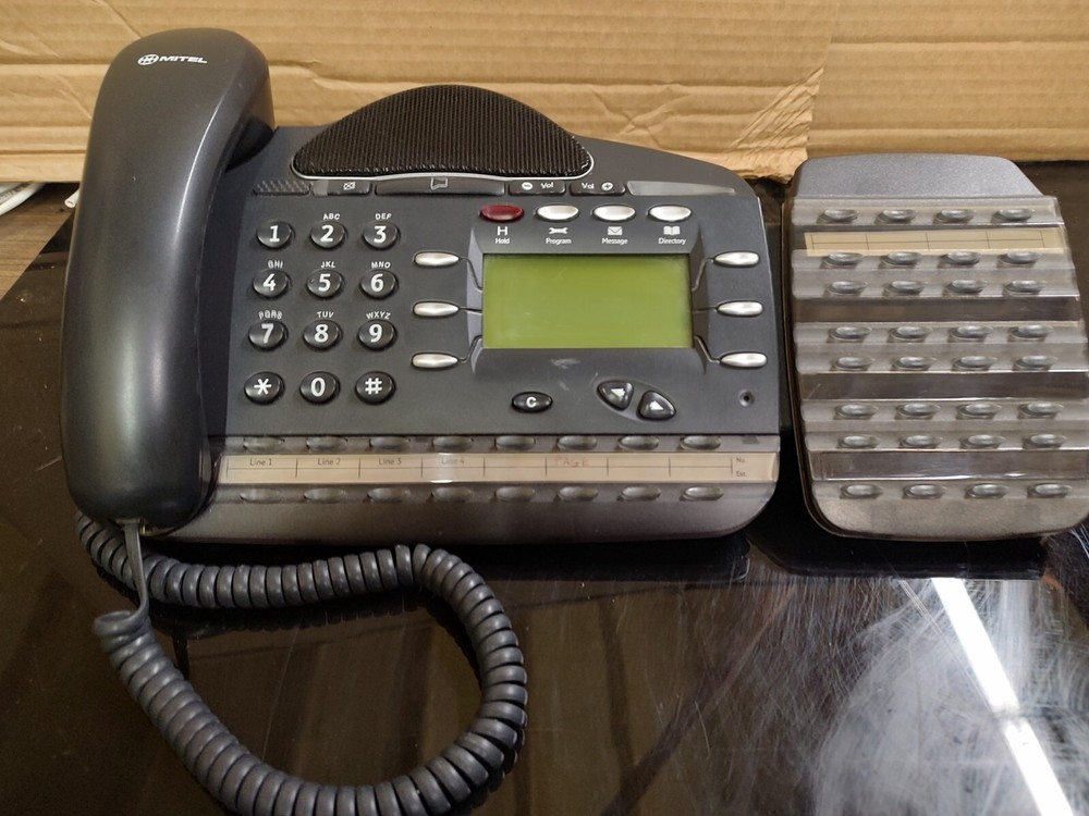 Mitel Inter-tel Encore 4120 16 Button Full Duplex Phone W/ 4100 DSS Console