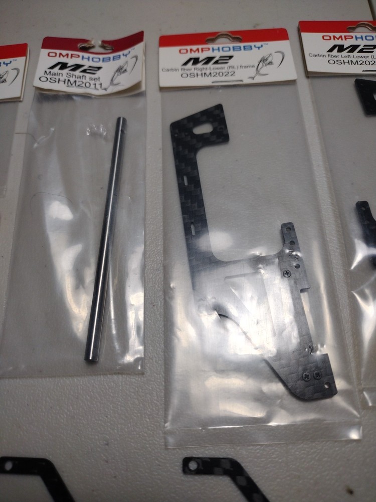 OMP Old M2 parts bundle ( round tail boom)