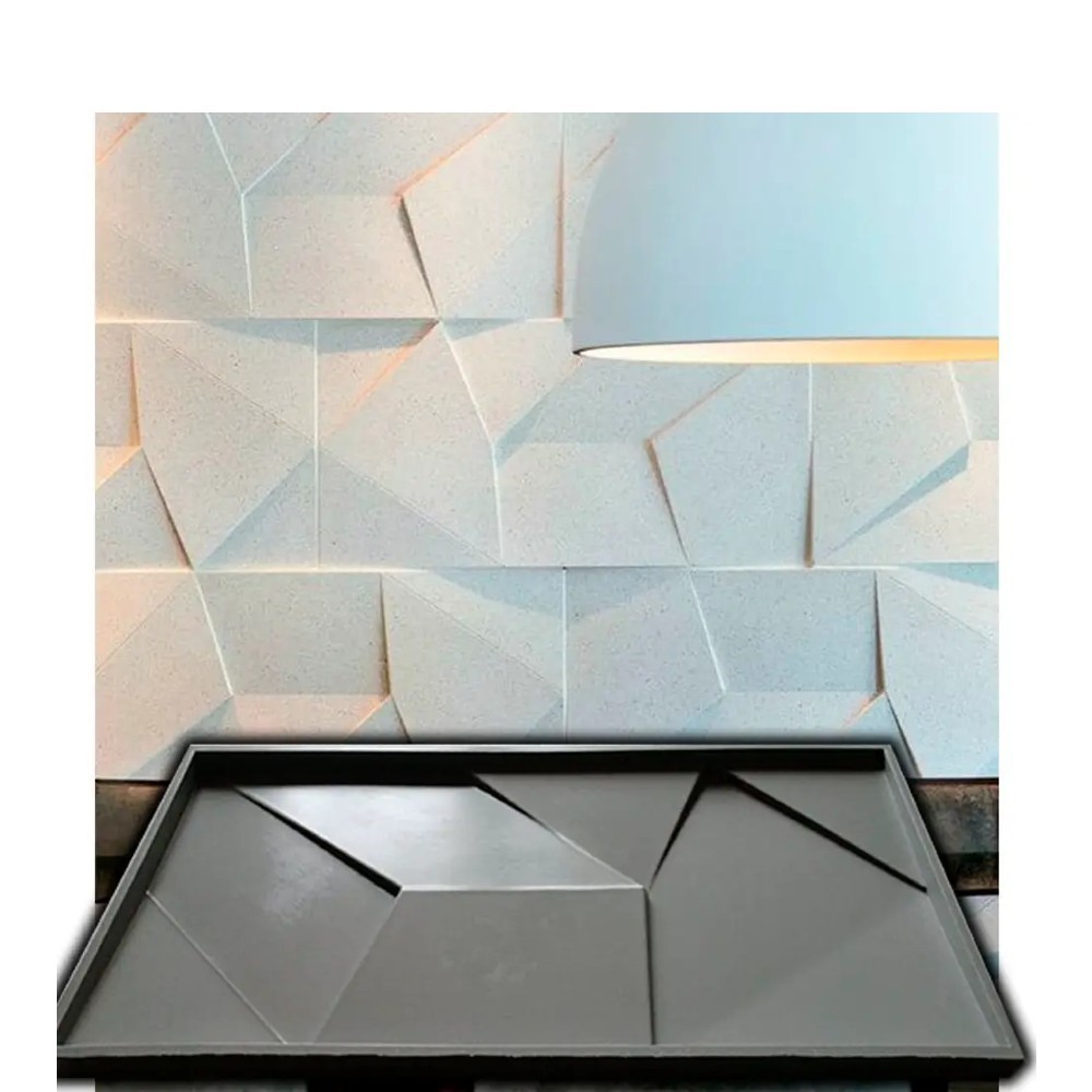 ‘Abstract’ polyurethane mould for 3D panels (0.32 m²)