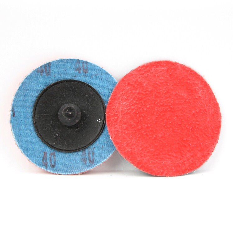50 Pack - 2" Inch 40 Grit Ceramic Quick Change Sanding Discs Type R Roloc