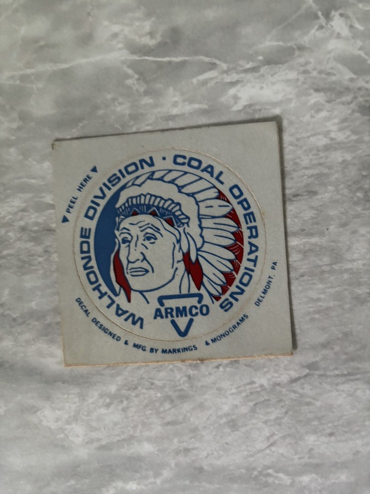 Coal Mining Stickers.Nice Older Coal Company