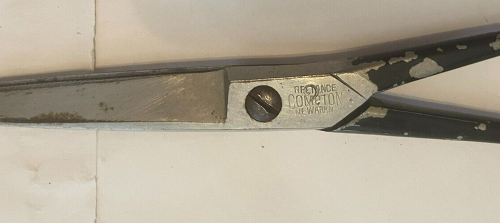 Reliance Compton Scissors #2 Newark NJ. Good Vintage Condition Please Read