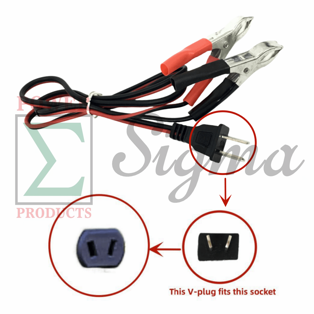 12V DC Charging Cable For Harbor Predator 3500W Inverter Generator 63584 59137